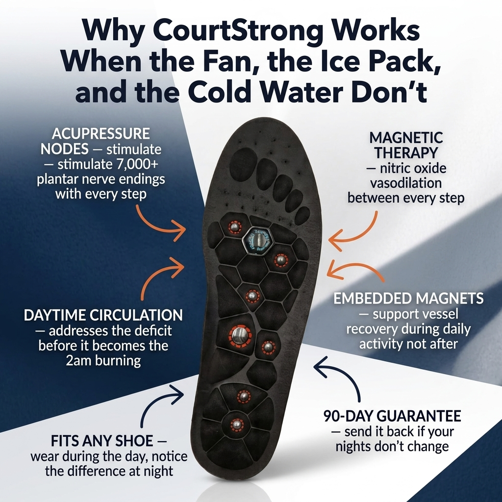 CourtStrong Acupressure Insoles